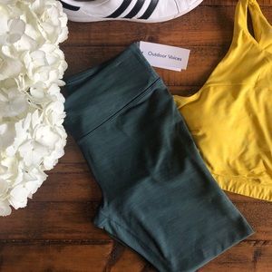 TechSweat 7/8 Flex Legging in Evergreen